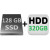 výmena za 120GB SSD+320GB HDD +10,00€